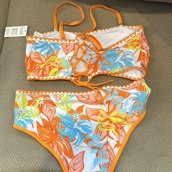 Cupshe swim suit NWT. NEW, size L Bundle and save! - Picture 4 of 5